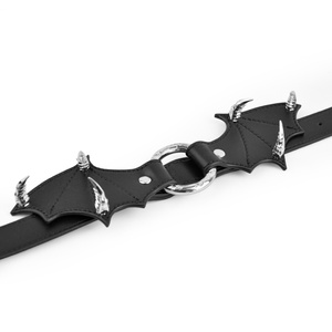 PU <b>Leather</b> Spiked Bondage <b>Harness</b> with Leash Adjustable BDSM Restraint Outfit Spiky Chest <b>Harness</b> Set for Role Play Couples - Product Image 5