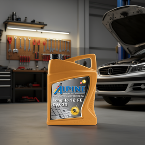 Aceite de Motor Alpine Longlife 12 FE 0W-30 5L, Lubricante de Alto Rendimiento, Hecho en Alemania - Product Image 3