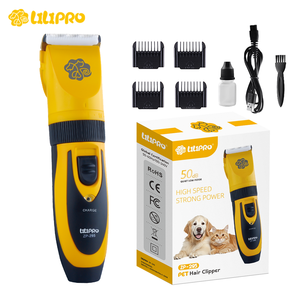 LiliPro ZP-295 बेहतर इलेक्ट्रिक शांत पालतू जानवर क्लिपर कॉर्डलेस सिरेमिक ब्लेड कुत्ते चमके उत्पाद सेट - Product Image 1