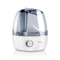 Diffuseur d'humidificateur réglable Mist 2.5L avec buse à 360 degrés Idéal pour les chambres à coucher