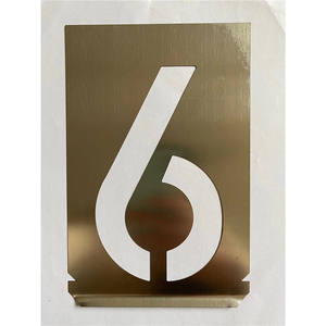 Peinture par numéro, lettres de forme personnalisée, <span class=keywords><strong>pochoir</strong></span> de peinture en métal - Product Image 4