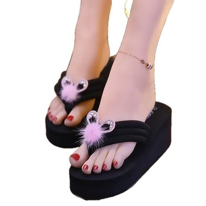 Sandalias de Mujer 2026, Estilo Europeo Americano, Talla Pequeña, Plataforma con Aumento de Altura, Chanclas de Suela Gruesa - Product Image 5