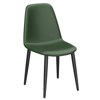 Ensemble de meubles de restaurant en cuir PU moderne et durable, canapé avec sièges en cuir, table avec plateau en marbre et structure en métal pour restaurant occidental