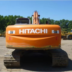 Excavadora sobre orugas Hitachi ZX200 usada en Japón, excavadoras de 20 toneladas, alta configuración con líneas de interruptor, Vídeo del sitio disponible - Product Image 1