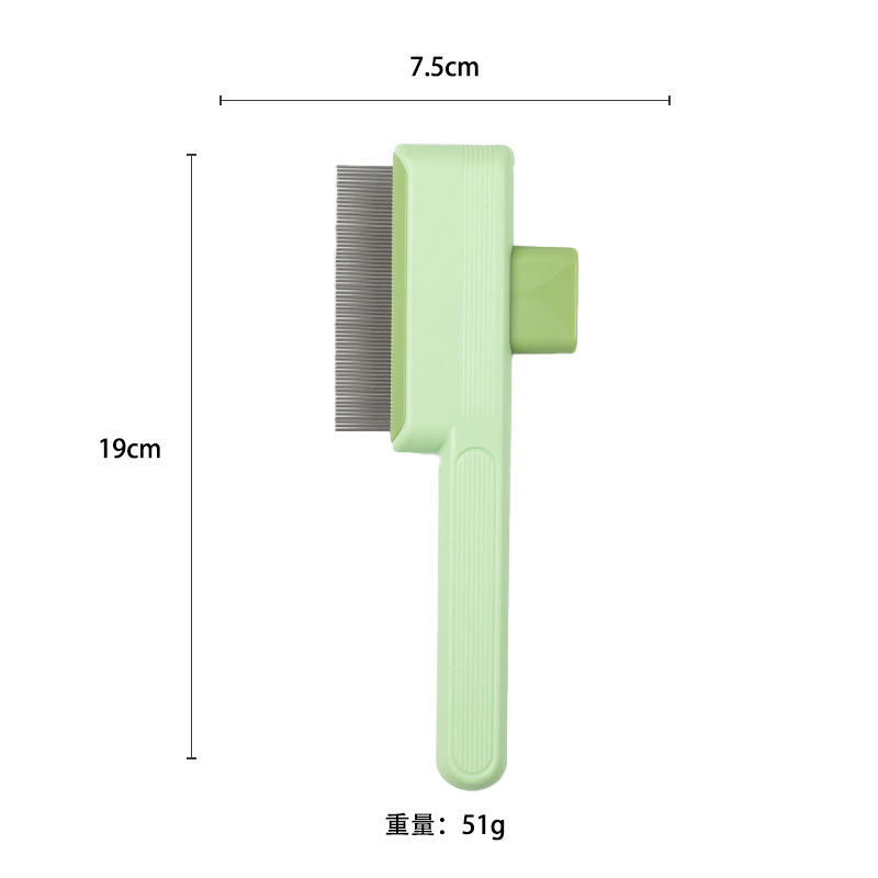 Peigne à dents fines - Vert [Nettoyage en profondeur]