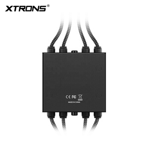 XTRONS 4-Channel RCA Ground Loop Noise Isolator with Dual Ground Lift Switches <b>for</b> Car, <b>Home</b> and Studio Audio, No Power Needed - Product Image 4