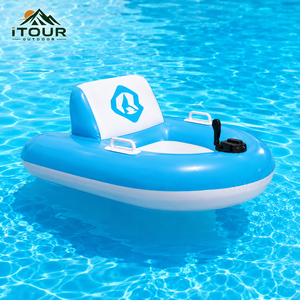 Flotador Inflable Motorizado Portátil para Piscina, para una Persona, para Lago y Piscina - Product Image 6
