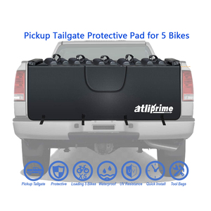 Atliprime 豪华卡车尾门垫 自行车罩 2 个工具袋 5 个固定 PVC 垫片 皮卡货箱通用型 - Product Image 3