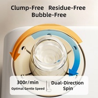Accessoires d'alimentation pour bébé Vision, agitateur de lait pour bébé électrique automatique, mélangeur de formule, mélangeur rotatif, agitateur de poudre de lait sans grumeaux