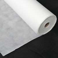 Liaison chimique airlaid non tissé entoilage polyester + viscose super dur croustillant broderie doublure déchirer