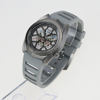 Bracelet de montre intelligente en silicone souple de 20 mm avec boucle solide en acier inoxydable et design étanche