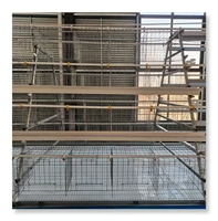 Cages à poulets de type A entièrement automatiques et manuelles en acier galvanisé à chaud pour élevage avicole – Nouveauté