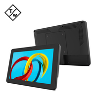 Tablette Android HD 10,1 pouces murale avec écran tactile capacitif, moniteur POE WIFI, affichage publicitaire HD pour cuisine KDS, usage professionnel