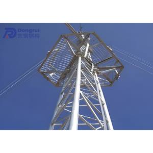 Tour de réservoir d'eau à structure en acier léger tour d'observation préfabriquée en acier - Product Image 4
