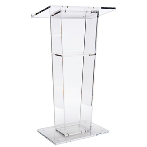 Rõ Ràng Bục Giảng Giáo Hội Bục Giảng Với Kệ Dễ Dàng Cao Bục Giảng Bục Giảng Acrylic Đứng Di Chuyển Bục Giảng - Product Image 1