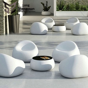 Leisure Chairs Commercial Display Sofas Outdoor <b>Square</b> Creative Rest Stools Sample Room Display Center <b>Combination</b> Tables Chairs - Product Image 1