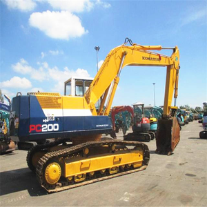 Excavatrice d'occasion KOMATSU PC200-5 d'équipement lourd de machines hydrauliques de construction - Product Image 2