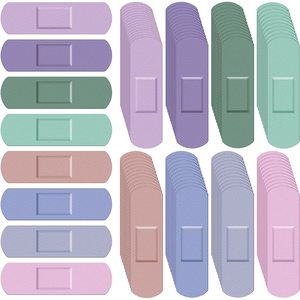Vendajes infantiles creativos y bonitos con dibujos animados, pegatinas decorativas estilo Q para estudiantes, pegatinas de belleza PE de boutique, vendajes OK. - Product Image 3