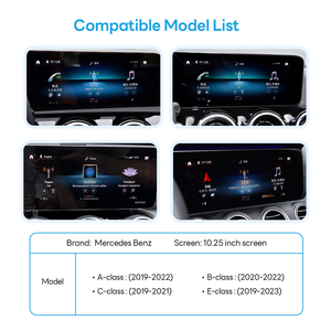Không dây Carplay và <span class=keywords><strong>Android</strong></span> Auto video giao diện hộp thông minh đặc biệt cho Mercedes Benz ntg6.0 2019-2023 với 10.25inch màn hình - Product Image 3