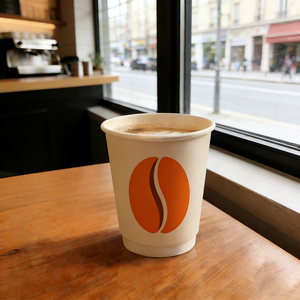 Low Price Custom Disposable Biodegradable Double Wall Paper <b>Coffee</b> Cup For Hot Drinks <b>Takeaway</b> Beverage - Product Image 2