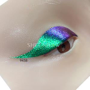 <span class=keywords><strong>Poudre</strong></span> de pigment pour fard à paupières Sheenbow, effet métallique, caméléon, multichrome, avec changement de couleur en fonction de l'angle de vision - Product Image 3