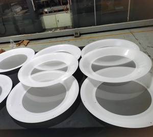 OEM chân không hình thành PMMA lampcover Tùy chỉnh hình dạng PC <span class=keywords><strong>lampshade</strong></span> với Low moq với in logo - Product Image 1