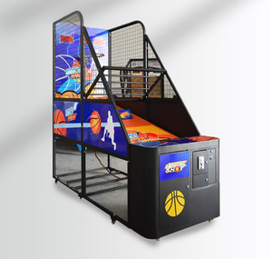 เครื่องเกมอาร์เคด 2-in-1 สำหรับสวนสนุก เกมเด็กคุณภาพสูง เกมบาสเก็ตบอลอาร์เคด เกมเต้นบาสเก็ตบอล - Product Image 1