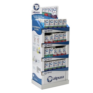 ชั้นวางแสดงกระดาษแข็งแบบกำหนดเองร้านค้าชั้นวางกระดาษลูกฟูก - Product Image 2