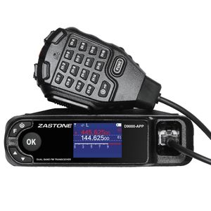 ZASTONE D9000APP Radio Mobil Walkie Talkie 50W Dual Band Radio Dua Arah FM/CB Tahan Air IPX-2 Mikrofon Nirkabel APP - Product Image 1