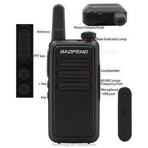 Walkie Talkie Profesional BF-R5 Mini en Inglés, Frecuencia UHF, Potencia de Salida de 2W, Resistente al Agua IPX-1, Venta al Por Mayor - Product Image 4