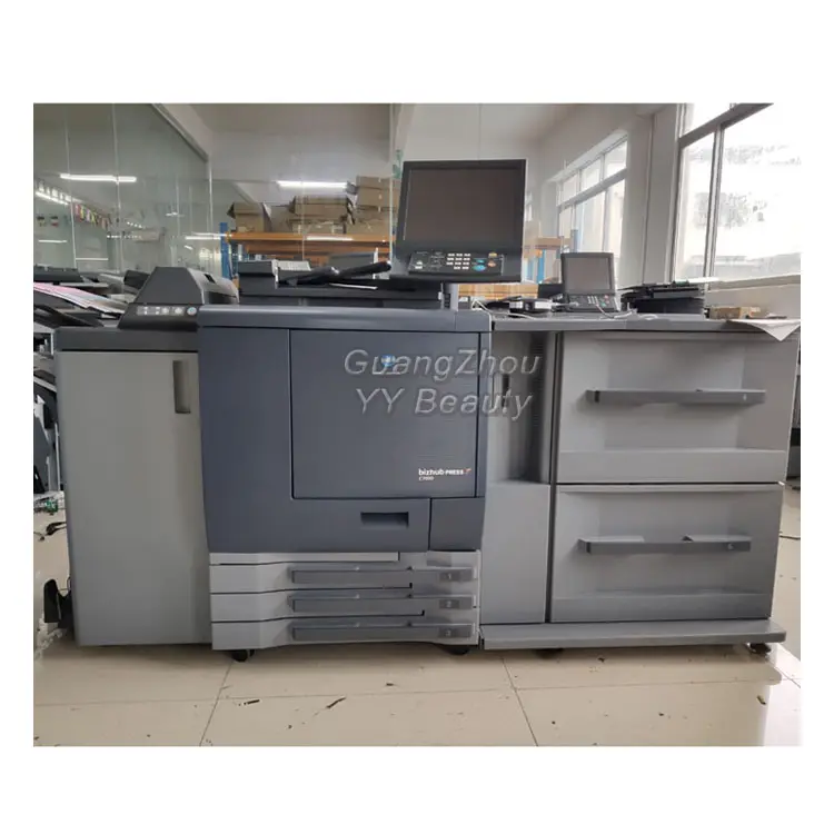 Yeni Model yüksek hızlı A3 yazıcı tarayıcı fotokopi Konica MInolta Bizhub Press C6000 c7000 fotokopi makinesi