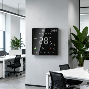 Glomarket Tuya <b>WiFi</b> Smart <b>Thermostat</b> Electric Floor <b>Heating</b> Film/Mats Anti-flammable Material Easy Installation Modern Hotel Use - Product Image 4