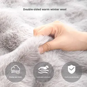 Cama para Mascotas y Perros Grandes, de Forro Polar Grueso, Cómoda y Suave, para Invierno, Venta Caliente - Product Image 3