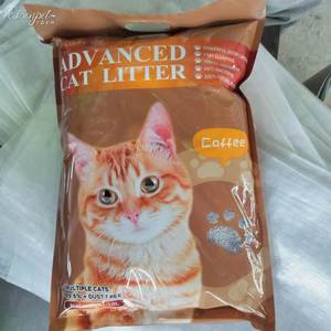Arena para Gatos de Bentonita OEM/ODM, Aglutinación Rápida, Bajo Contenido de Polvo, Control de Olores, Aroma a Café, 10L, Forma de Bola - Product Image 2