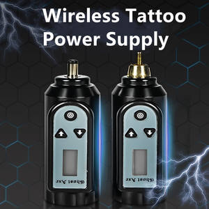 Fuente de Alimentación Inalámbrica para Tatuajes Ghostaxe, Pantalla LCD, Batería de Gran Capacidad para Máquina de Tatuar, Interfaz RCA/DC, Suministros Profesionales para Tatuajes - Product Image 4