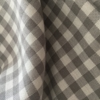 Tissu à imprimés 100% coton, brun, doux et soyeux, teint et étoffe à carreaux