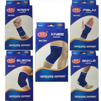 Genouillère de compression sportive personnalisée, respirante, tricotée, avec protection professionnelle antidérapante pour les coudes