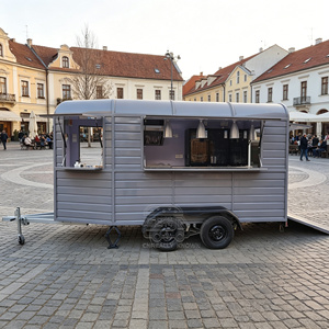 Loaded Fries Mobile Camper Food <b>Trailer</b> Taco Horse Box Food <b>Trailer</b> 4m Street Food Cart Mobile Kitchen Food <b>Trailer</b> - Product Image 4