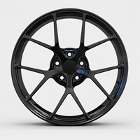 Jantes forgées 18 19 20 21 22 24 pouces 5x112 Hyper Black style FI-R, jantes légères haute performance 5x112 5x114.3 5x120