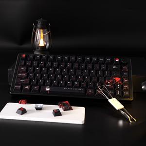 Uchiha Itachi Keycaps Profil cerise japonais Sublimation de colorant PBT 140 touches pour clavier de jeu mécanique 61/68/75/87/98/108 - Product Image 6