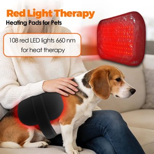 Dispositivo Portatile <span class=keywords><strong>per</strong></span> Terapia della Luce Rossa <span class=keywords><strong>per</strong></span> Cani con Logo Personalizzato, Terapia a Luce Infrarossa 660Nm, Cuscinetto Riscaldante Indossabile <span class=keywords><strong>per</strong></span> Animali Domestici <span class=keywords><strong>per</strong></span> Alleviare il Dolore - Product Image 4