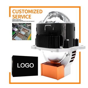 Chenlang 2025 Nuevo Faro LED de <span class=keywords><strong>3</strong></span> Pulgadas, 160W, 20000LM, 6000K, Lente Bi-Proyector de Tres Láseres, Resistente al Agua IP68, Luz Alta/Baja - Product Image 2