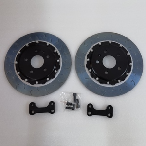 จานเบรกหลังขนาดใหญ่แบบฟอร์จใหม่ ใช้กับคาลิปเปอร์ OEM สำหรับ Octavia 3 RS Golf MK7 S3 500 S2000 - Product Image 1