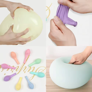 Venta al por mayor Venta caliente Niños Suministros <span class=keywords><strong>de</strong></span> fiesta <span class=keywords><strong>de</strong></span> cumpleaños Boda Baby Show 200PCs Globo <span class=keywords><strong>de</strong></span> látex Pastel 5 pulgadas Macarons Globos - Product Image 4