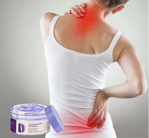 เจลนวดบรรเทาอาการปวด 100 กรัม ผลิตภัณฑ์บรรเทาอาการปวดตามร่างกายจากธรรมชาติ ครีมนวดกล้ามเนื้อ ครีมบรรเทาอาการปวดเข่า โลชั่นบำรุงผิวกาย - Product Image 3