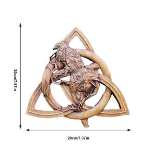 Dioses paganos nórdicos tallados WJB38 runa nórdica decoración colgante <span class=keywords><strong>de</strong></span> pared decoración del hogar puerta adornos <span class=keywords><strong>de</strong></span> resina - Product Image 2