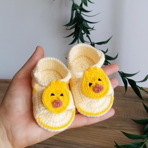 Personalización de alta calidad, nuevo estilo, <span class=keywords><strong>sandalias</strong></span> de pato para bebé, zapatos de ganchillo a mano, zapatos de verano para bebés, zapatos de suelo para puerta - Product Image 2
