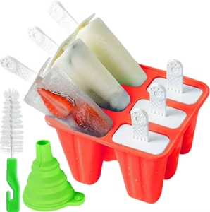 New Product Silicone Sticks Shape Popsicle Mold for Ice <b>Cream</b> Making - Product Image 2