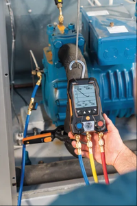 Authentic Product <strong>Testo</strong> 550s Basic Kit - <strong>Smart</strong> Digital Manifold with Wired Clamp Temperature <strong>Probes</strong> - Product Image 6