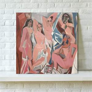 Dora Maar personnalisé <span class=keywords><strong>Picasso</strong></span> Portrait peintures sur toile et arts muraux peinture célèbre décor à la maison salon affiche - Product Image 1